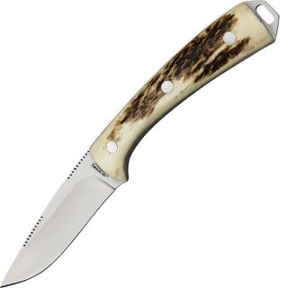Timberlane Kommer Trophy Drop Point FB Stag Handle Knife  