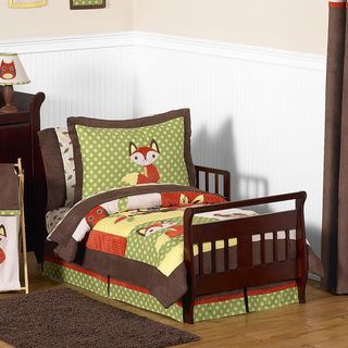 Sweet Jojo Designs 5 piece Woodland Forest Toddler Comforter Set