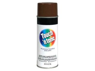 Rustoleum 55277 830 10 Oz Leather Brown Touch ft.N Tone Spray Paint   Pack of 6