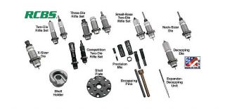 RCBS Die Sets, Shell Holder, Shell Plates and Accessories