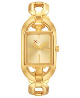 XNY Watch, Womens Urban Glam Gold Tone Link Bracelet 23mm BV8070X1