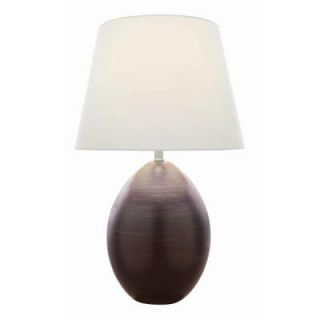 Illumine Designer 23 in. Dark Brown Table Lamp CLI LS 21507D/BROWN