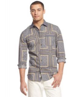 Sean John Sweater, Classic Shawl Collar Stripe Sweater