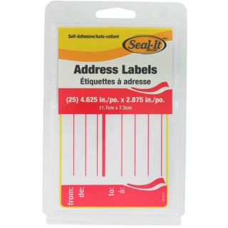 25 Count Address Label