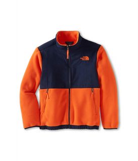 the north face kids denali jacket toddler recycled red orange cosmic blue