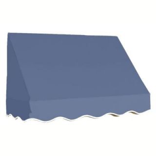 AWNTECH 35 ft. San Francisco Window/Entry Awning (44 in. H x 48 in. D) in Dusty Blue CF34 35DB   Mobile