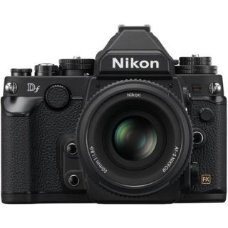 Nikon Df Digital SLR Camera & 50mm f/1.8G Lens (Black)   Factory Refurbished includes Full 1 Year Warranty