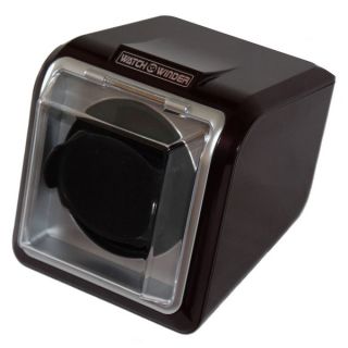 High gloss Black Plastic Single Watch Winder  ™ Shopping