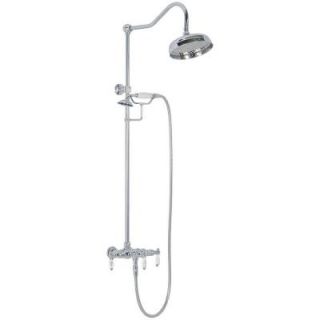 Elizabethan Classics 1 Spray Hand Shower and Showerhead Combo Kit in Oil Rubbed Bronze ECETS12 ORB