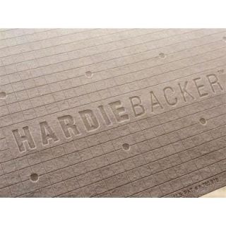 James Hardie HardieBacker 3 ft. x 5 ft. x 1/4 in. Cement Backerboard 220022