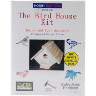 The Bird House Kit Unfinished