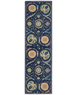 Nico Home Villetta VIL04 Blue 23 x 8 Runner Rug   Rugs