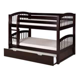 Camaflexi Camaflexi Low Bunk Bed with Twin Trundle