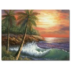 Rio Maui Sunset Canvas Art   Shopping