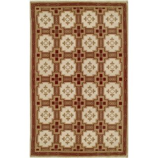 Neo Nepal Empire Gold/Burgundy Area Rug by American Home Rug Co.