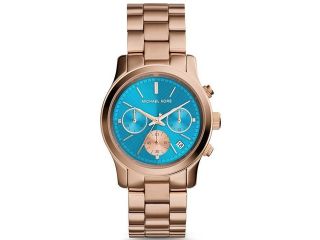 Michael Kors Women's 38mm Chronograph Mineral Glass Quartz Date Watch MK6164