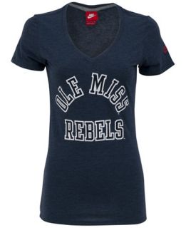 Nike Womens Mississippi Rebels Rewind Run Game T Shirt   Sports Fan