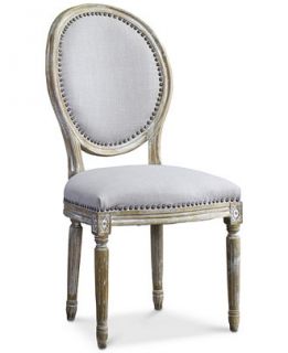 Bordon Round French Accent Chair, Direct Ship   Furniture