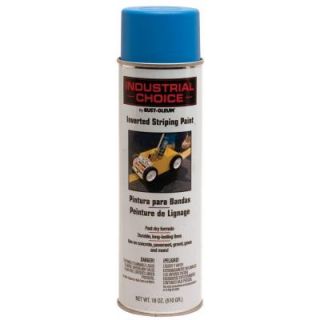 Rust Oleum Industrial Choice 18 oz. Dark Blue Inverted Striping Spray Paint (6 Pack) 263446