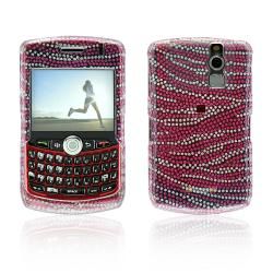 Glitter Zebra BlackBerry Curve 8300/ 8330 Protector Case  