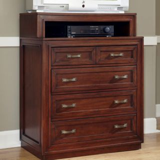 Home Styles Lafayette 4 Drawer Media Chest
