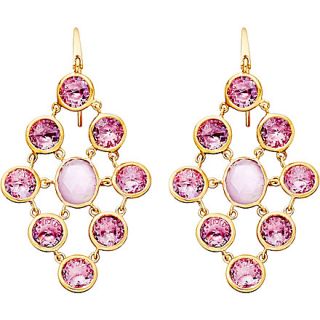 ASTLEY CLARKE   Amethyst chandeliers 18ct gold vermeil earrings