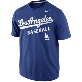 Nike L.A. Dodgers Royal Away Practice T Shirt