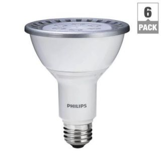 Philips 75W Equivalent Soft White (2700K) PAR30L Dimmable LED Wide Flood Light Bulb (6 Pack) 430974
