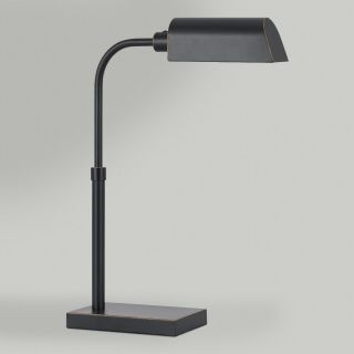 Dark Bronze LED Adjustable Pharmacy Desk Lamp
