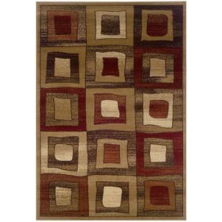 LR Resources Contemporary Brown 1 ft. 10 in. x 3 ft. 1 in. Plush Indoor Area Rug ADANA80891BRW1A31