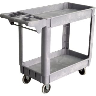  Structural Foam Service Cart — 500-Lb. Capacity, 17 5/16in.W x 40 3/8in.D  Service Carts