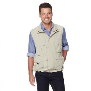 TravelSmith Men's 15 Pocket Voyager Vest   7855648