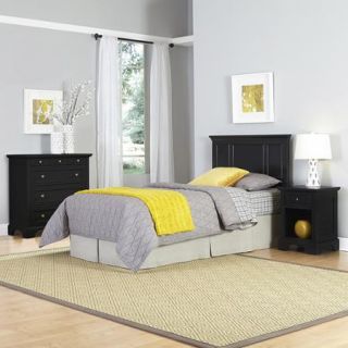 Home Styles Bedford Twin Headboard, Night Stand and Chest