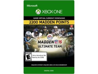 Madden NFL 15: 2,200 Points Xbox One [Digital Code]