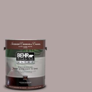 BEHR Premium Plus Ultra 1 gal. #780B 4 Slate Pebble Eggshell Enamel Interior Paint 275401