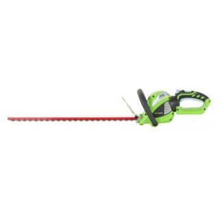 Greenworks G MAX 24 in. 40 Volt Electric Cordless Hedge Trimmer   Battery and Charger Not Included GW22332
