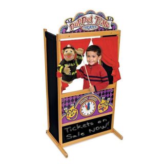 Melissa & Doug Deluxe Puppet Theater Play Set   Shopping