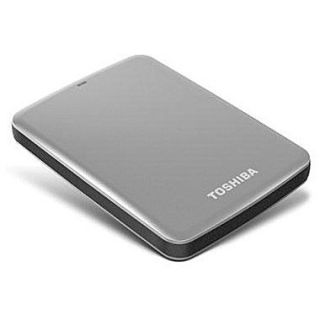 Toshiba Canvio Connect 2TB Portable USB 3.0 External Hard Drive, Silver (HDTC720XS3C1)