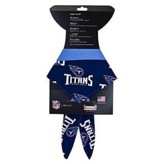 In Dog We Trust Extra Small Tennessee Titans Pet Bandana 686699397500