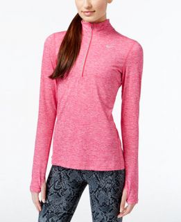 Nike Element Dri FIT Half Zip Running Top   Tops   Women