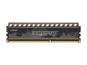 Crucial Ballistix Tactical Tracer 4GB 240 Pin DDR3 SDRAM DDR3 1600 (PC3 12800) Desktop Memory (with Orange/Blue Light) Model BLT4G3D1608DT2TXOB