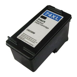 HP 74XL/ CB336WN High Yield Black Ink Cartridge (Remanufactured