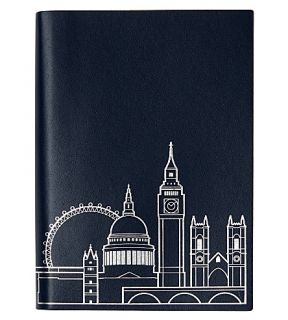UNDER COVER   London skyline a5 notebook