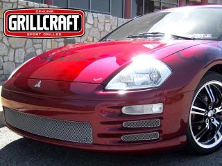 2000 2002 MITSUBISHI ECLIPSE (All Models) LOWER GRILLE (also fits convertable model) (Gloss Black Finish)