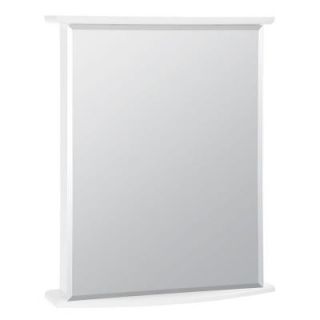 Glacier Bay 22 in. x 27 3/4 in. Surface Mount Medicine Cabinet in White SW2127C WHT