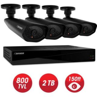 Defender Connected Pro 8 Channel 960H 2TB Surveillance System with (4) Wired 800 TVL Camera 21154