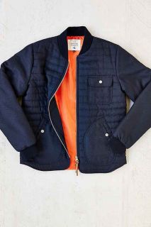 Native Youth Herringbone Curved Hem Jacket