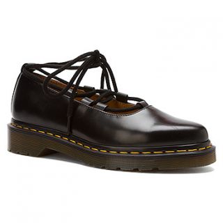 Dr. Martens Elphie Ghillie Pump  Women's   Black Polished Smooth