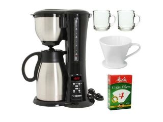MR. COFFEE ISTX85 Black 10 Cup Thermal Programmable Coffee Maker