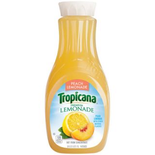 Tropicana Premium Peach Lemonade Flavored Drink, 59 oz